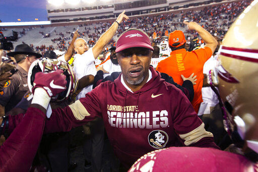 Florida State fired its coach and will pay an $18 million buyout.